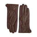 Markberg Carianna Handsker Chocolate Brown Læder
