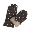 Markberg Alberte Handsker Brown Polka Recycled