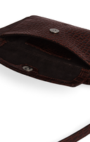 Markberg Zaya Bæltetaske Espresso Brown Croco