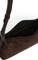 Markberg Avenya Crossbody Taske Dark Brown Suede