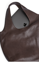 Markberg Laurine Shopper Espresso Brown Soft Vintage Læder