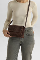 JulesMBG Crossbody Veske, Suede