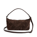 Markberg Lotus Taske Dark Brown Suede