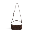 Markberg Lotus Taske Dark Brown Suede