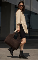 LaurineMBG Shopper, Suede