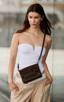 VanyaMBG Crossbody Veske, Suede