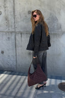 ZoenaMBG Veske, Suede Flette