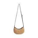 DenelaMBG Crossbody veske, Raffia