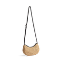 DenelaMBG Crossbody veske, Raffia