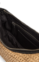 DenelaMBG Crossbody veske, Raffia