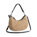 HeliaMBG Crossbody veske, Raffia