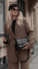 JaneMBG Crossbody Veske, Grain