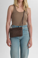 KarimaMBG Crossbody Veske, Flette