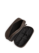 JustMBG Make-up Purse, Rubber - Major Brown