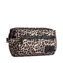 JosephineMBG Leopard Large Toalettmappe, Recycled, Mega Puffer