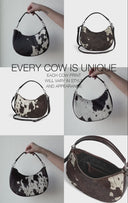 HeliaMBG Crossbody Veske, Cow Print