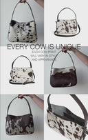 EsaMBG Crossbody Veske, Cow Print